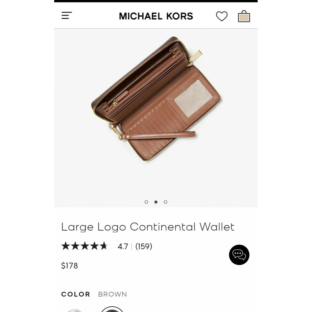 Michael Kors Jet Set Continental Wallet